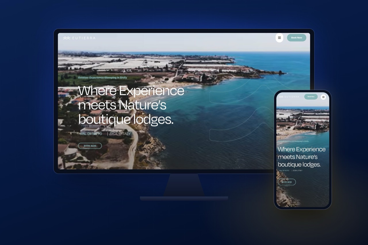 Sito web professionale realizzato da Armando Ferrandino visto su computer e smartphone